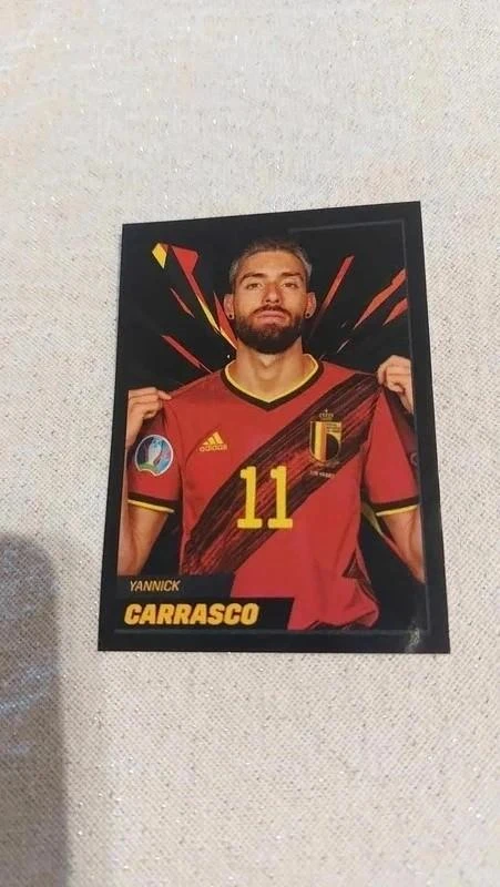 Panini / Sticker / Yannick Carrasco / Rode Duivels